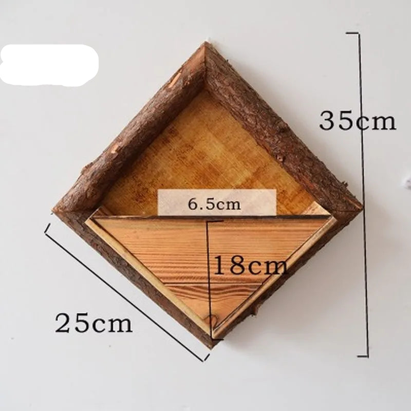 Jardinière Murale en Bois